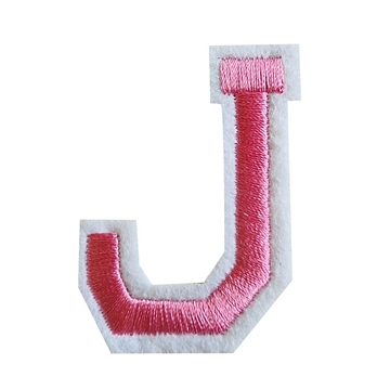 strygemærke-bogstav-j-pink